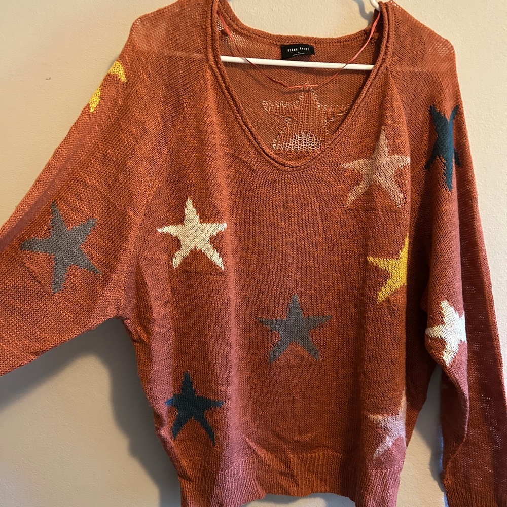 Star Knit Sweater